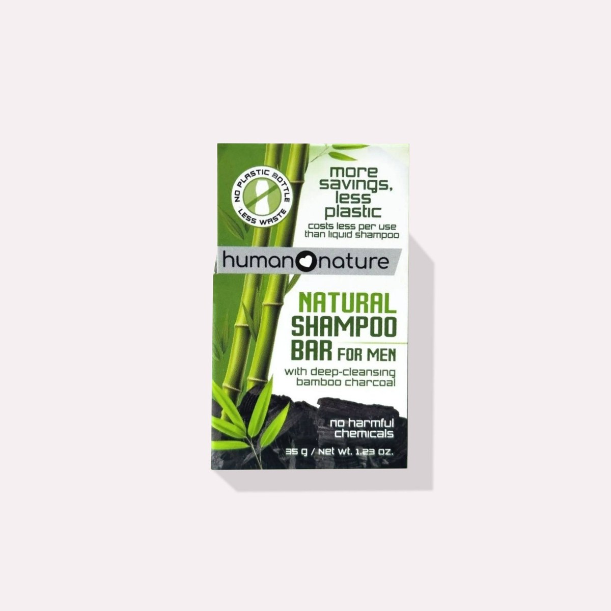 Human Nature Men's Natural Shampoo Bar 35 grams