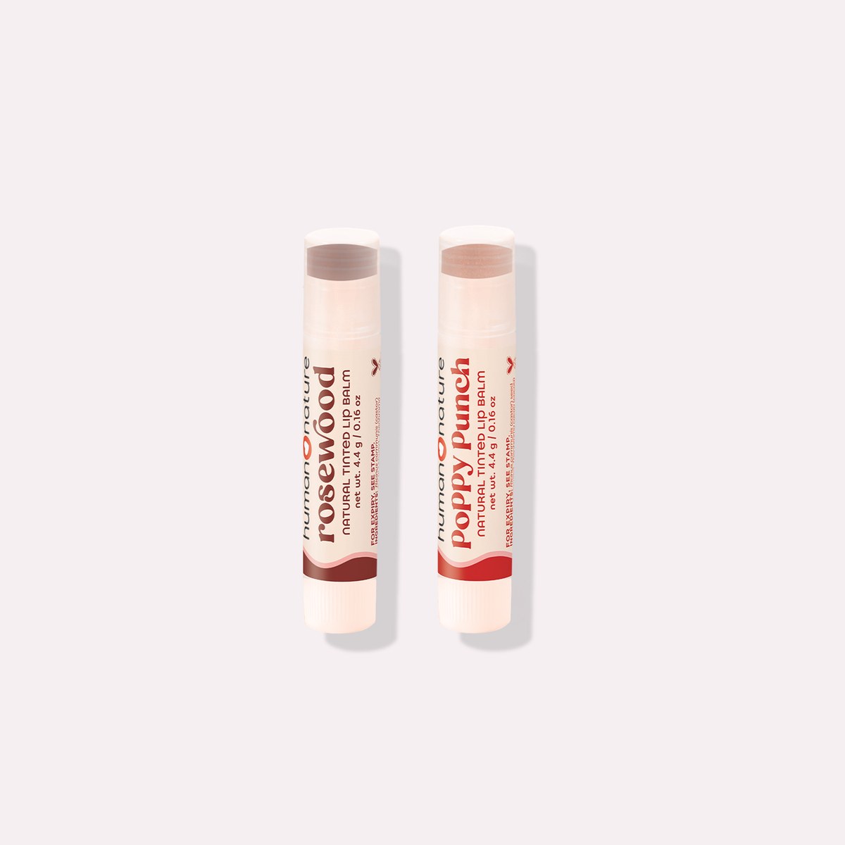 Human Nature Tinted Lip Balm Duo Pack