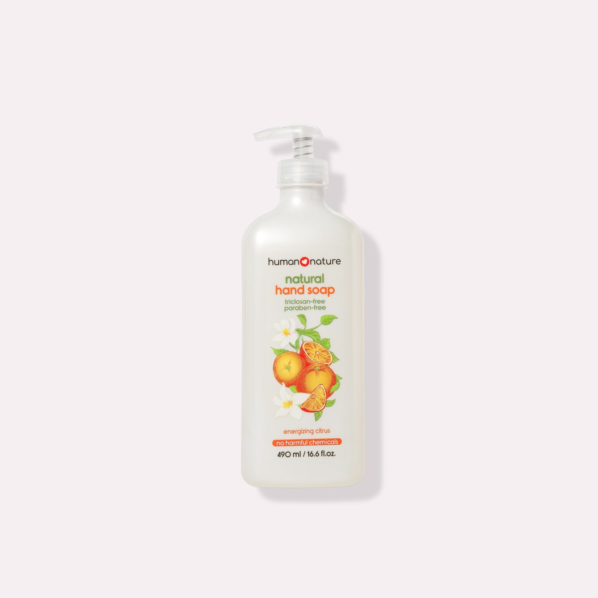 Human Nature Natural Hand Soap 490 ml Energizing Citrus Scent