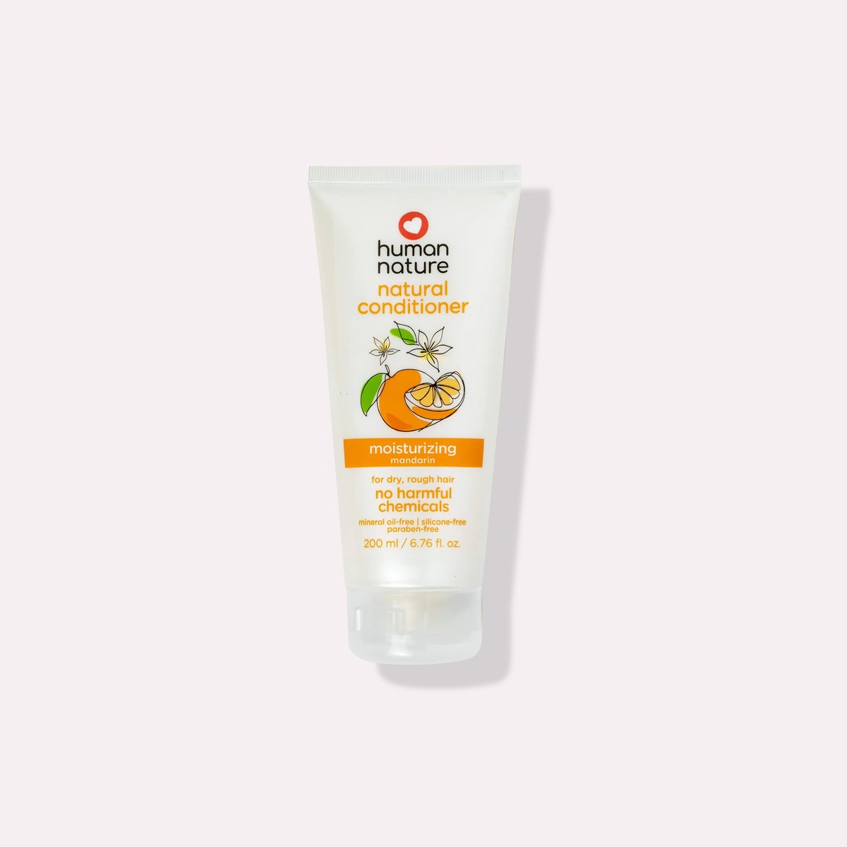 Human Nature Natural Moisturizing Conditioner 200 ml Mandarin Fresh Scent
