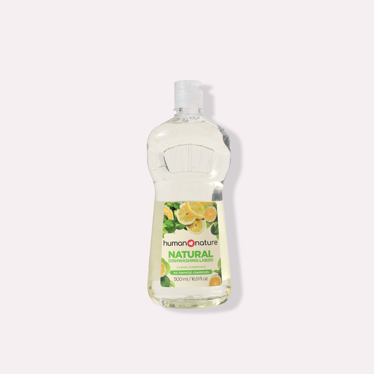 Human Nature Natural Dishwashing Liquid 500 ml Lemon-Calamansi Scent