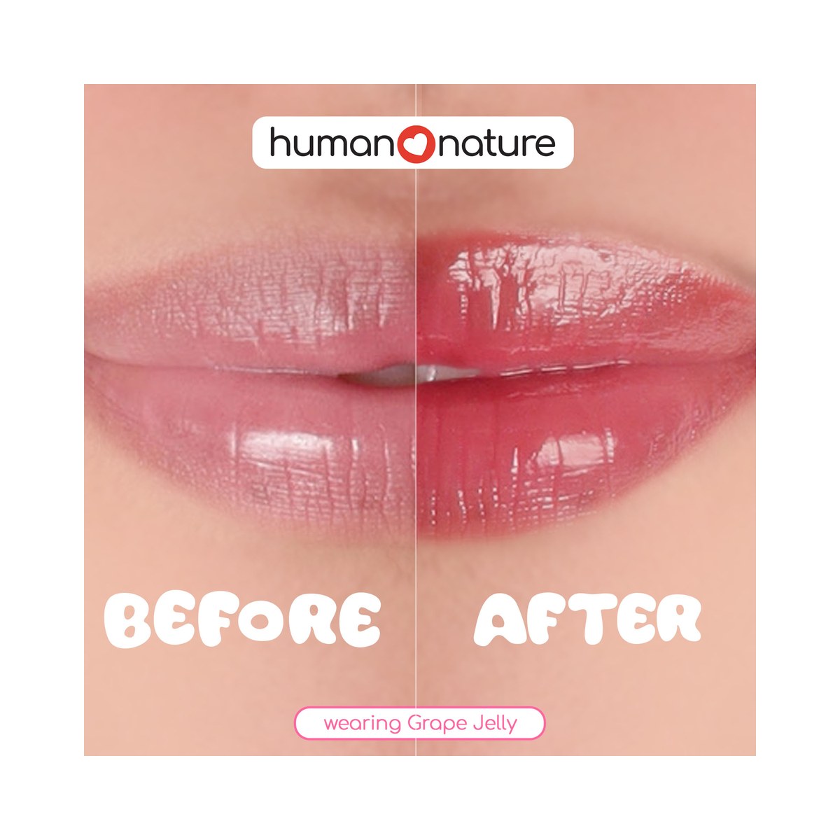 Human Nature Juicy Lip Jam 8 grams Grape Jelly Shade