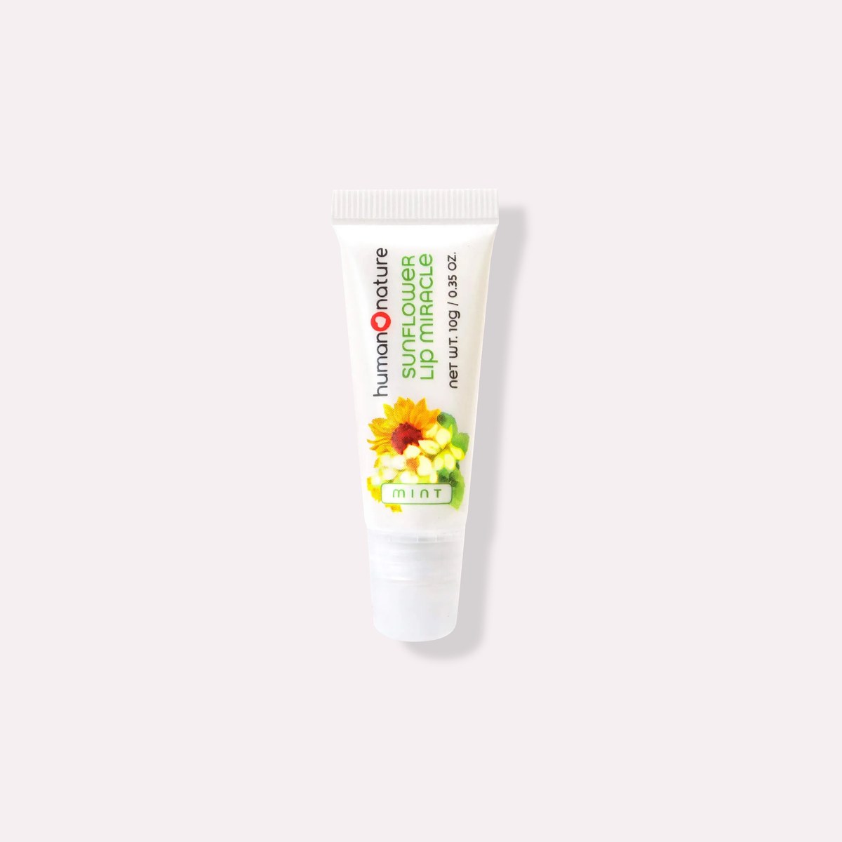 Human Nature Sunflower Lip Miracle 10 grams Peppermint Scent