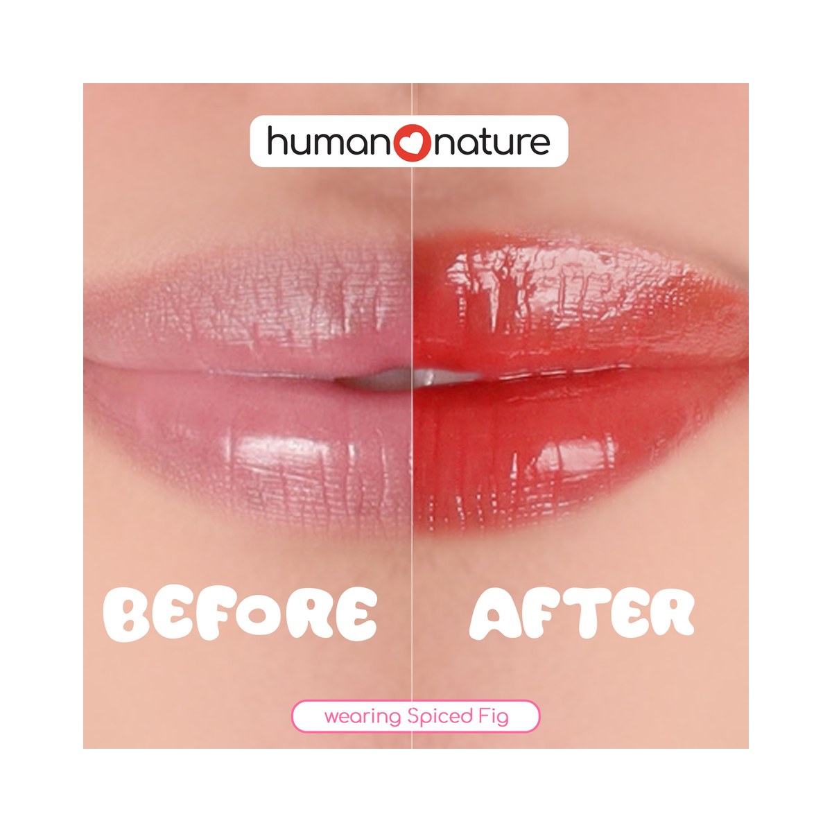 Human Nature Juicy Lip Jam 8 grams Spiced Fig Shade