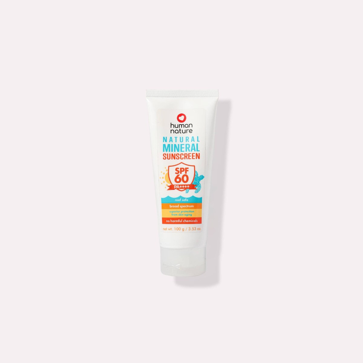 Human Nature Natural Mineral Sunscreen SPF60 PA++++ 100 grams