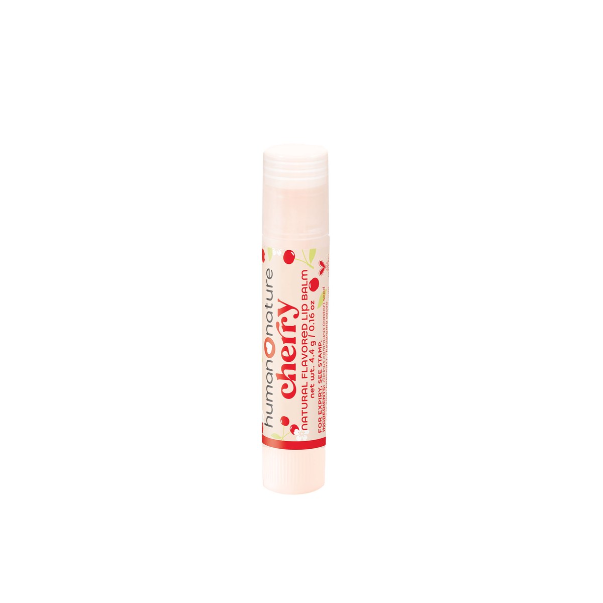 Human Nature Flavored Lip Balm 4.4 grams Cherry Scent