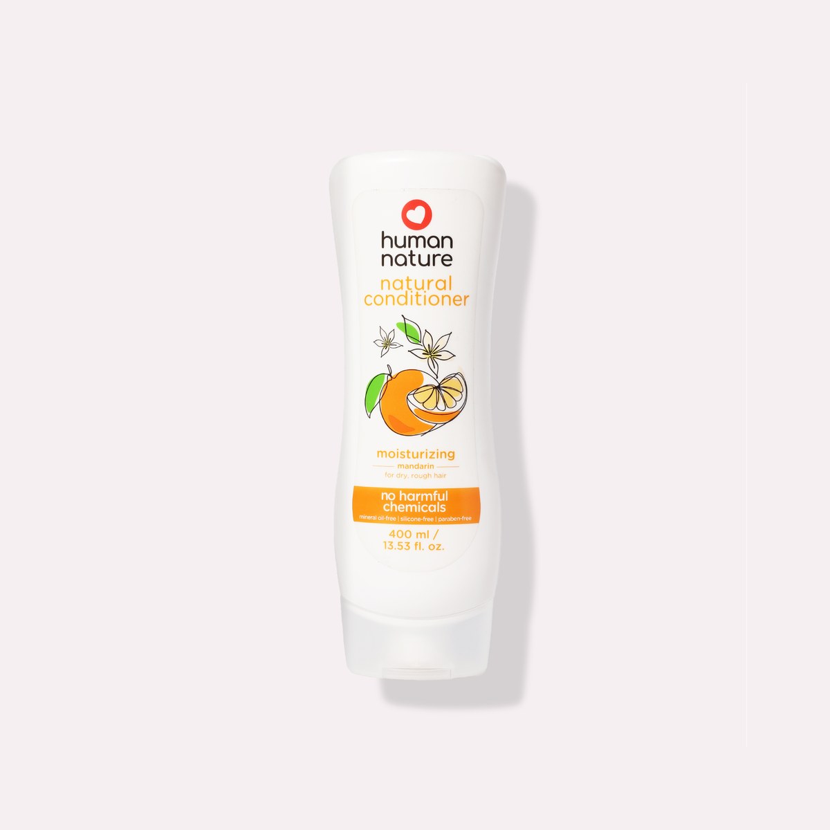Human Nature Natural Moisturizing Conditioner 400 ml Mandarin Fresh Scent
