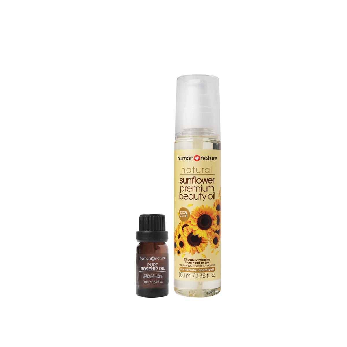 Human Nature 10 ml Rosemary Oil + 100 ml Sunflower Beauty Oil