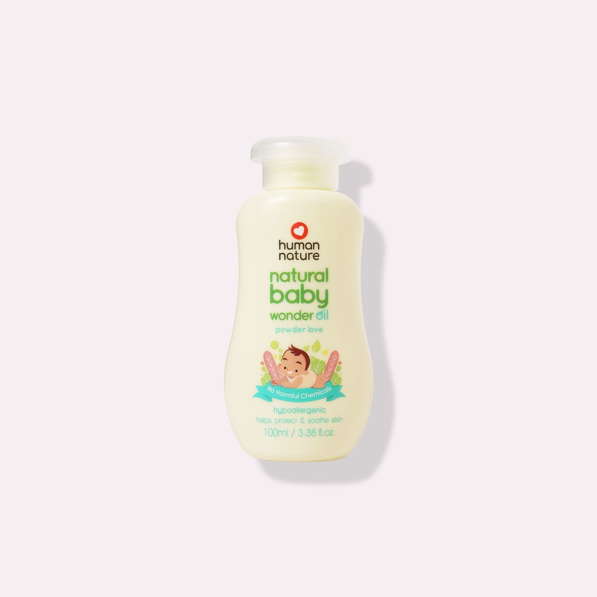 Human Nature Natural Baby Wonder Oil 100 ml Powder Love Scent