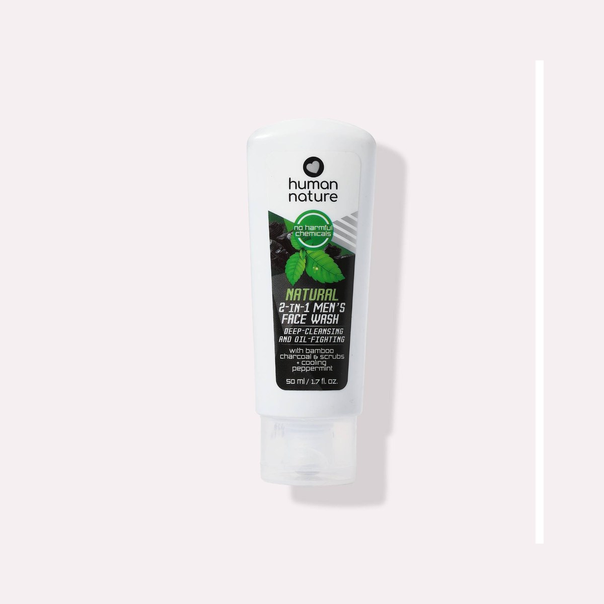 Human Nature 2-in-1 Men's Natural Face Wash 50 ml