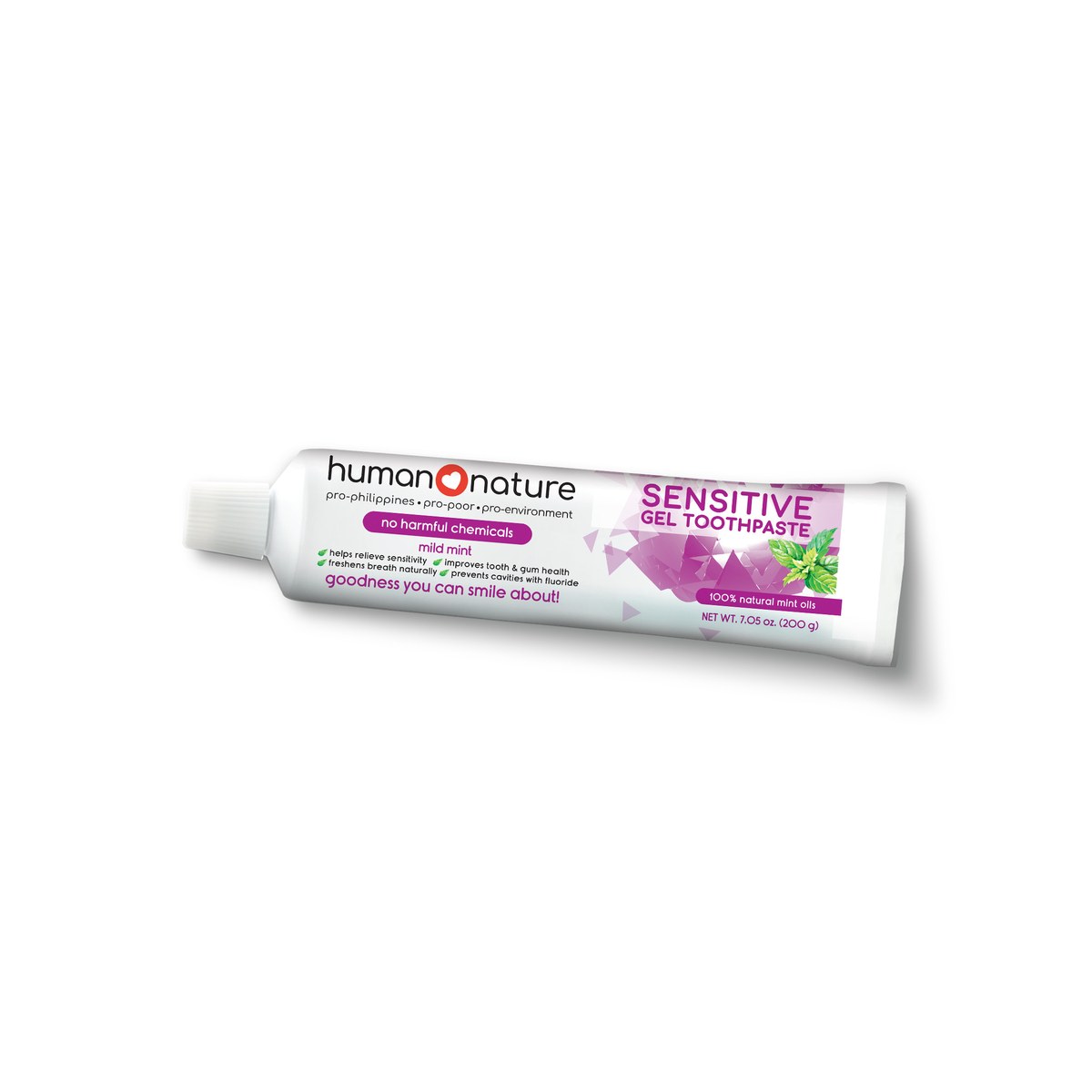 Human Nature Natural Sensitive Gel Toothpaste 200 grams
