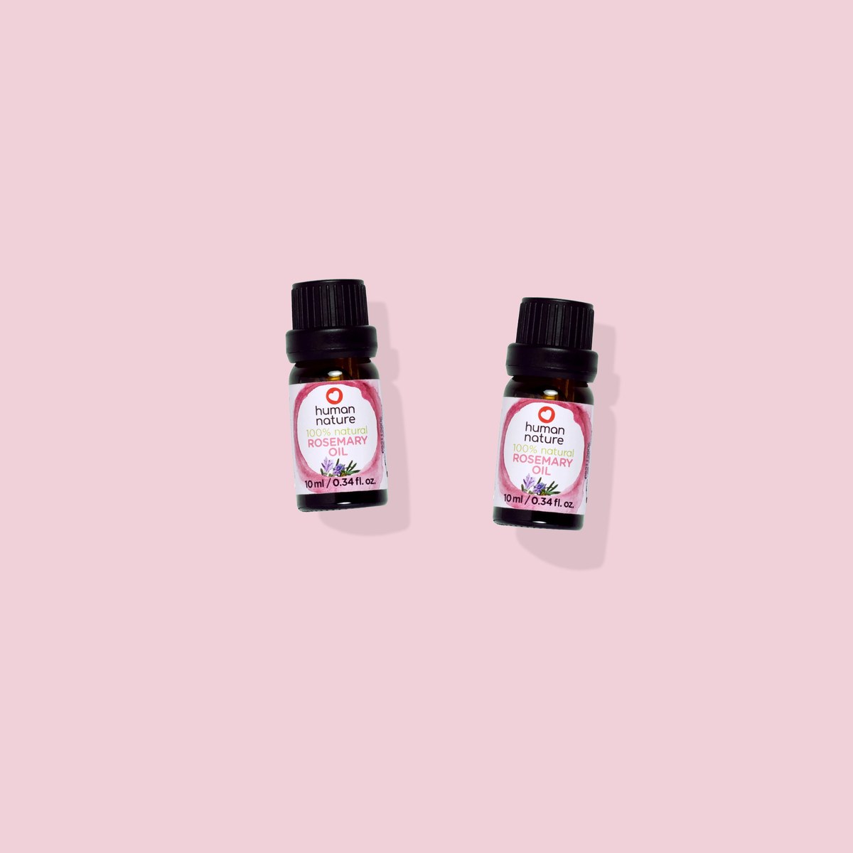 Human Nature 2x 10 ml Natural Rosemary Oil Rosemary Scent