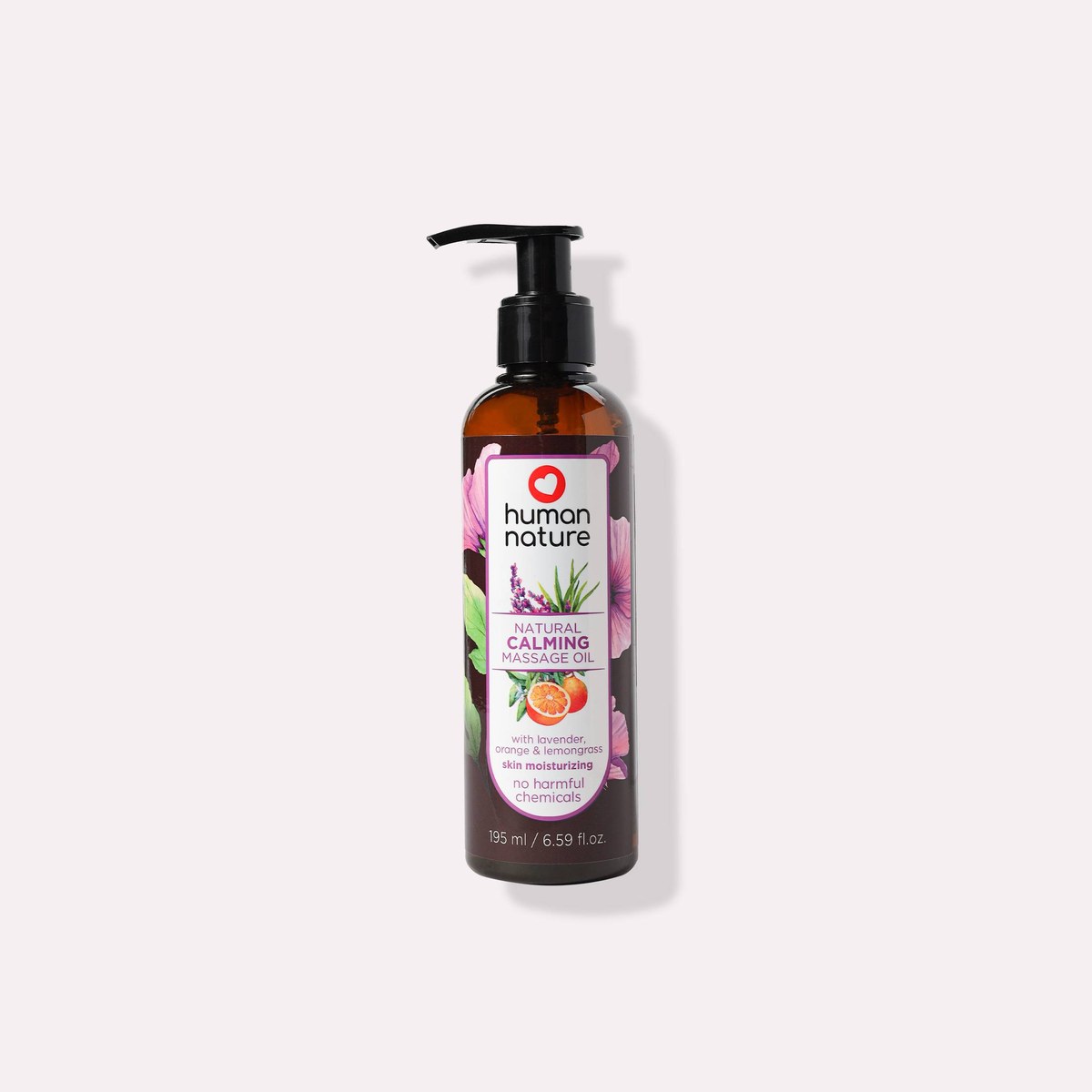 Human Nature Natural Massage Oil 195 ml Calming Scent