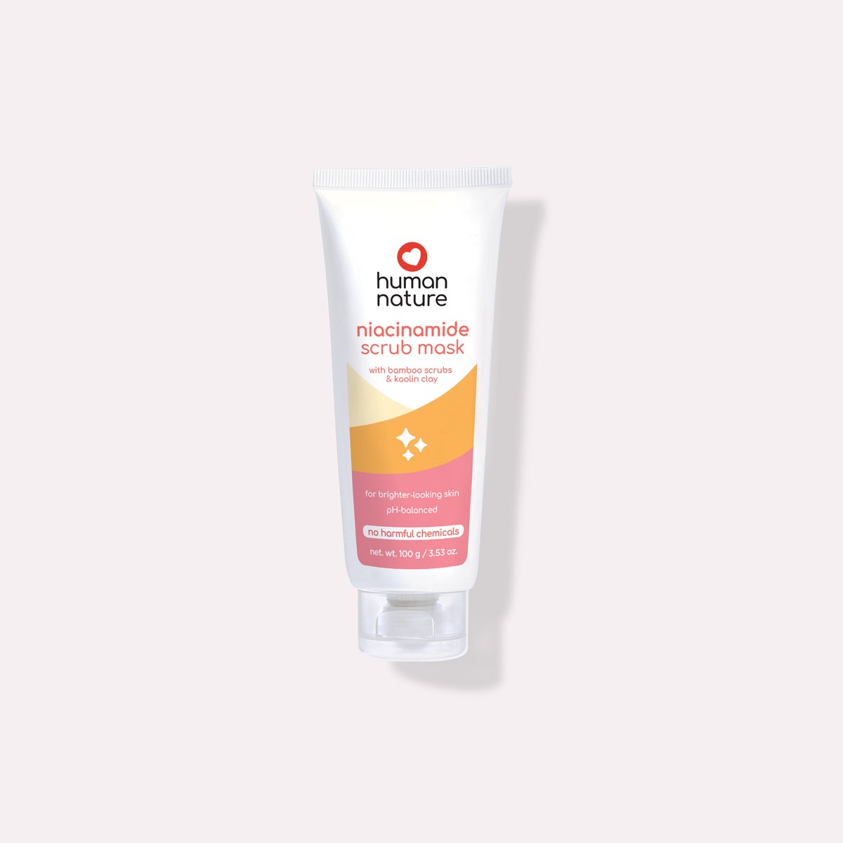 Human Nature Niacinamide Scrub Mask 100 grams