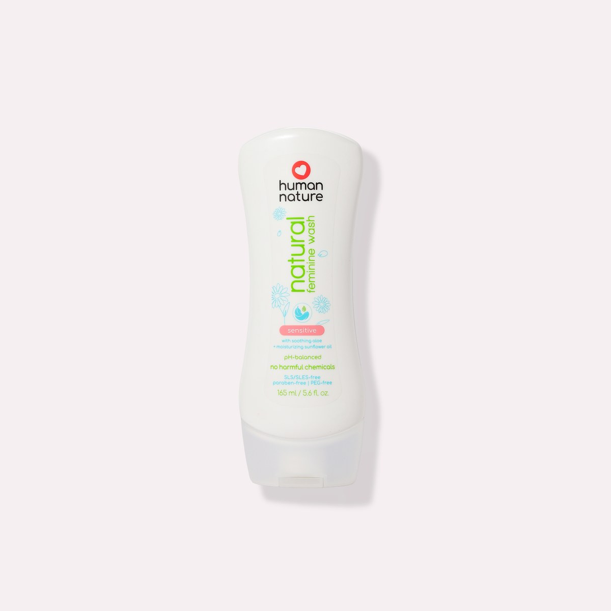 Human Nature Natural Feminine Wash Sensitive 165 ml