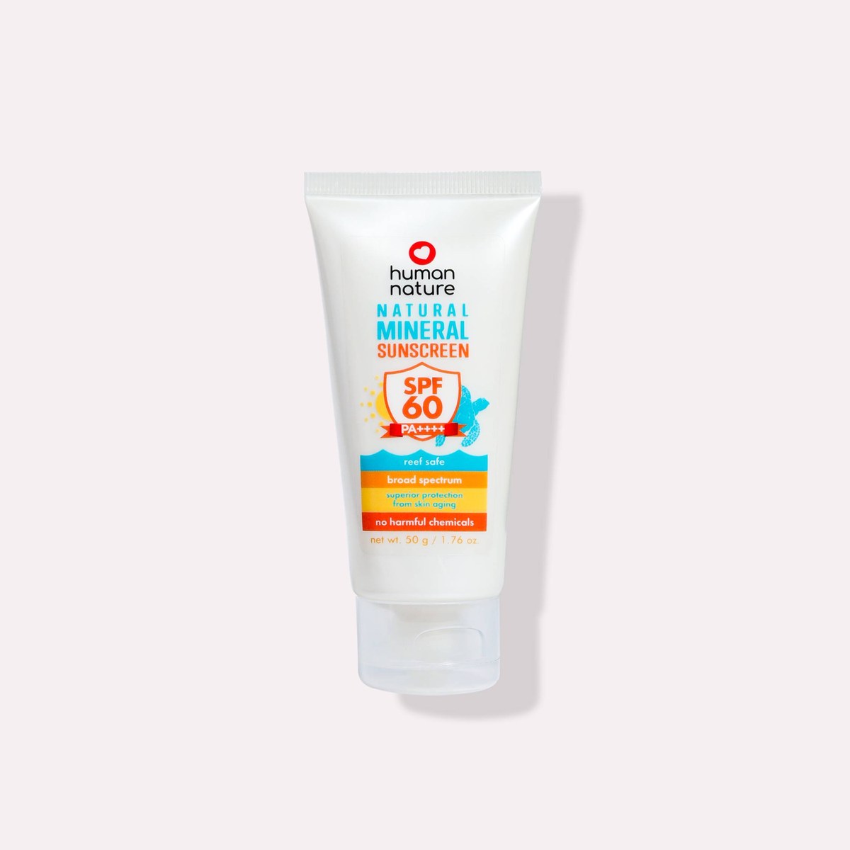 Human Nature Natural Mineral Sunscreen SPF60 PA++++ 50 grams