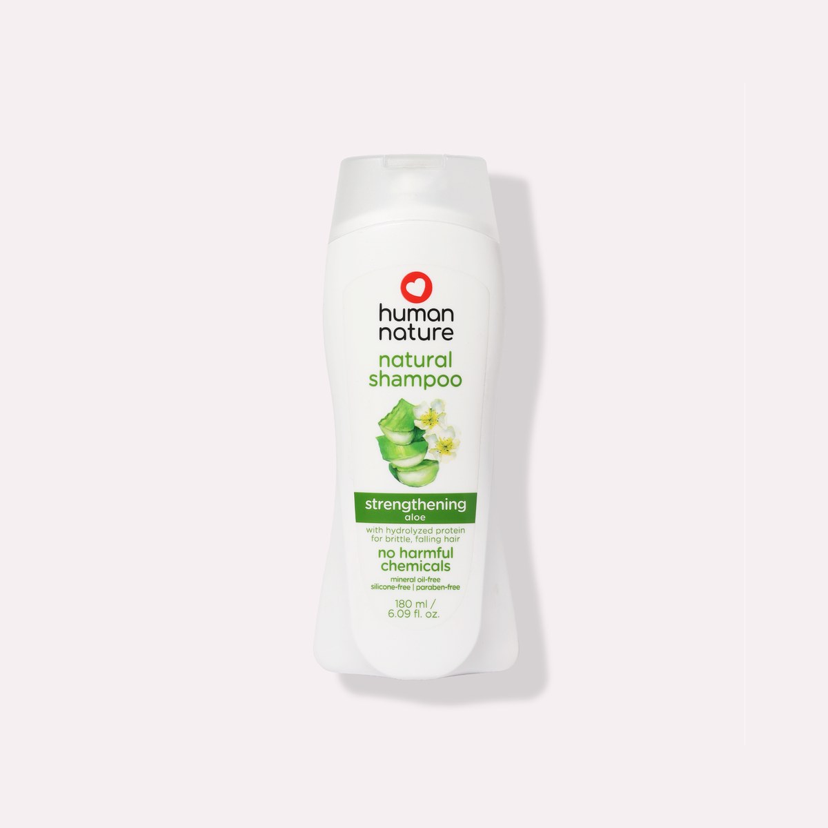 Human Nature Strengthening Shampoo 180 ml Aloe Scent