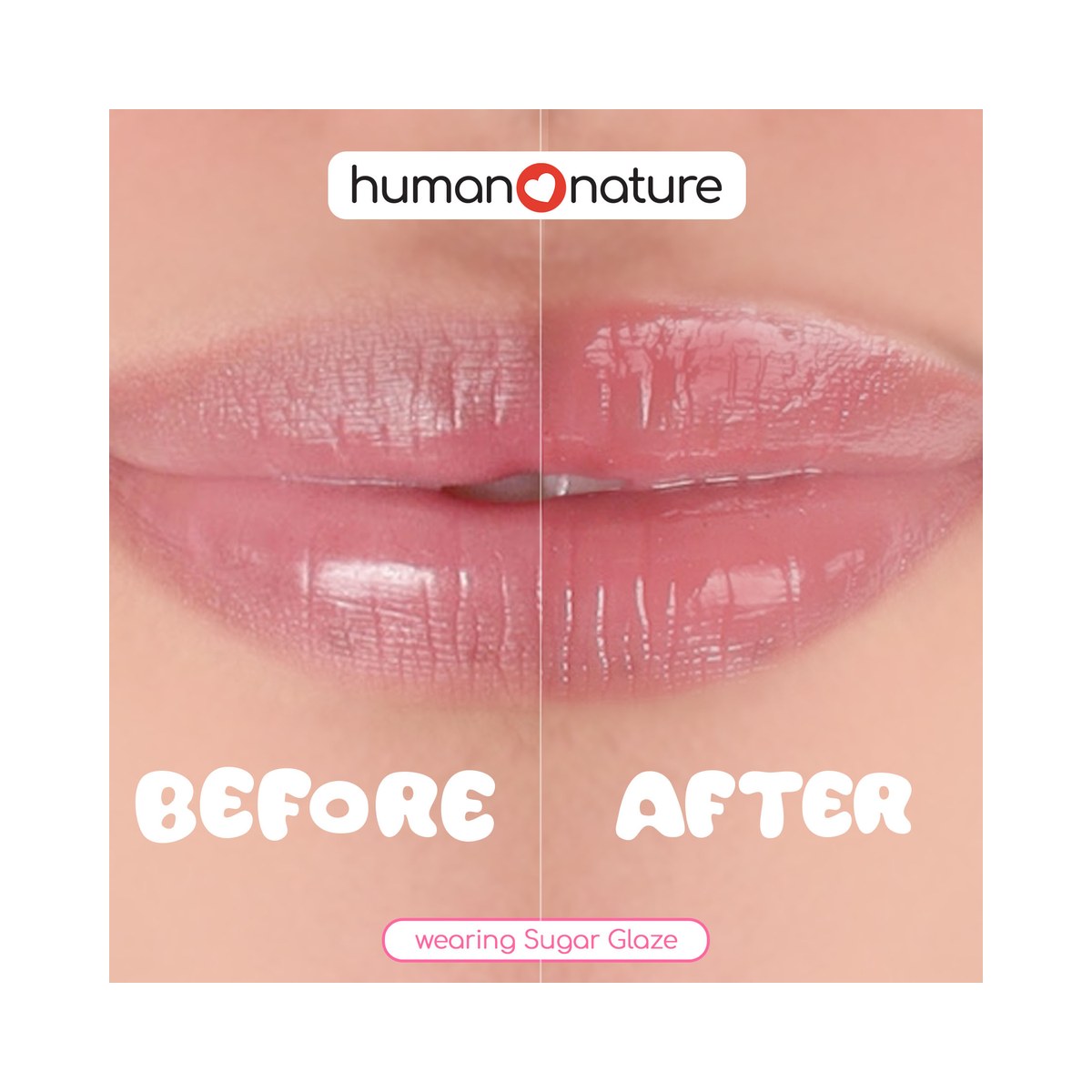 Human Nature Juicy Lip Jam 8 grams Sugar Glaze Shade