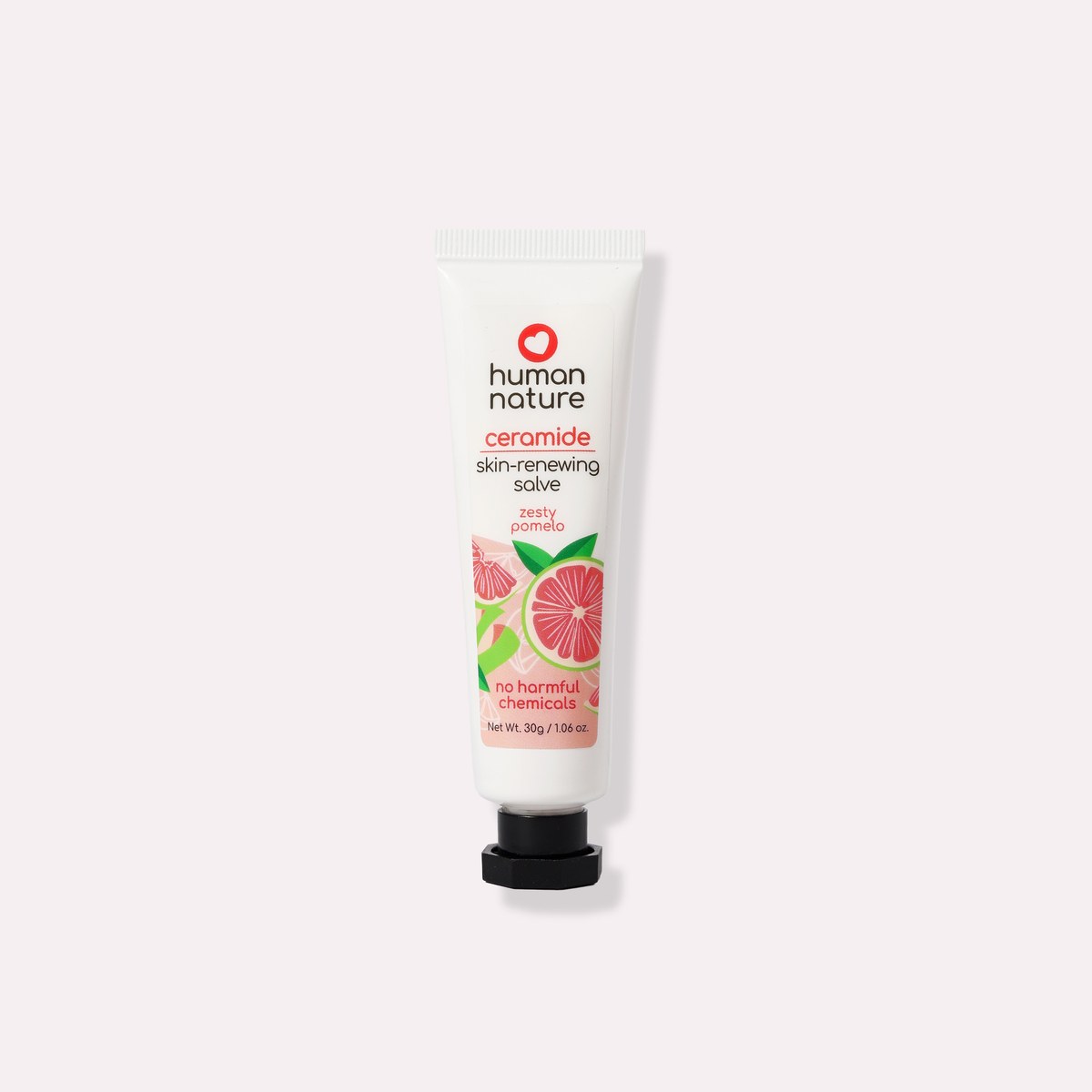 Human Nature Ceramide Hand & Foot Salve 30 grams Zesty Pomelo Scent