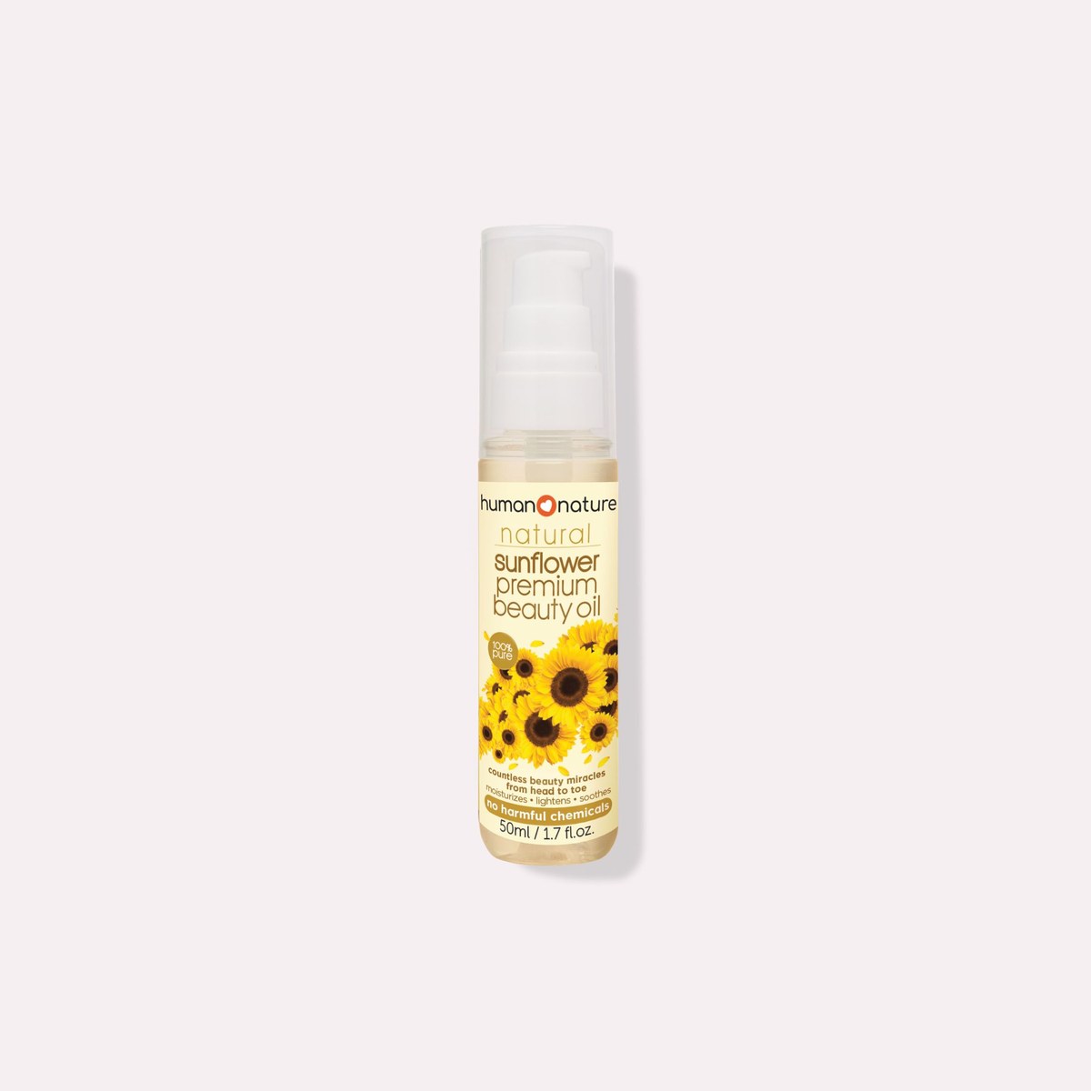 Human Nature Sunflower Beauty Oil 50 ml in Classic Design