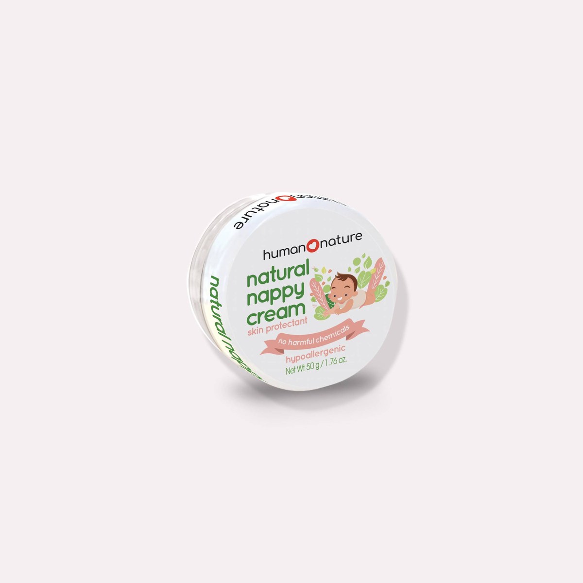 Human Nature Natural Nappy Cream 50 grams