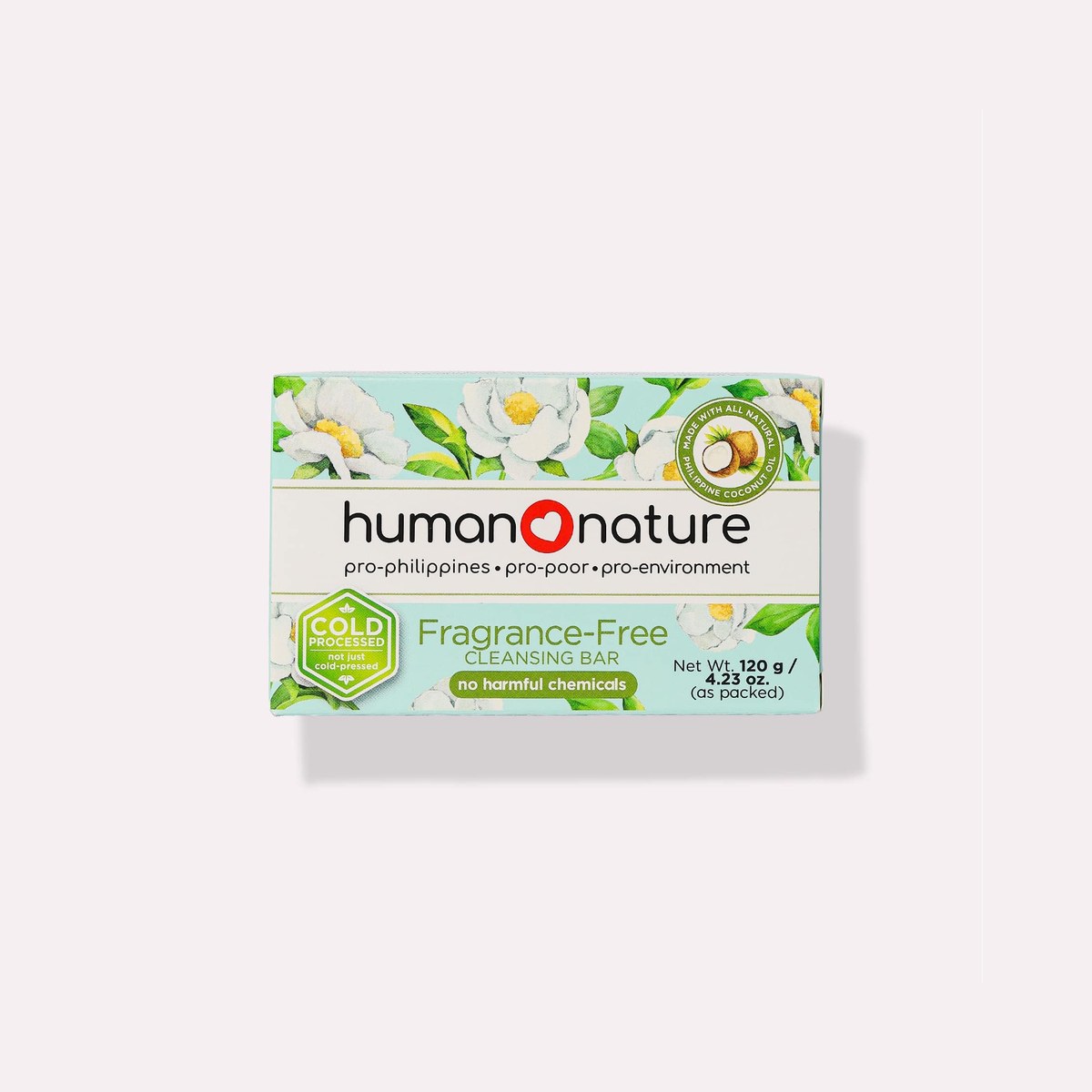 Human Nature Fragrance-Free Cleansing Bar 120 grams