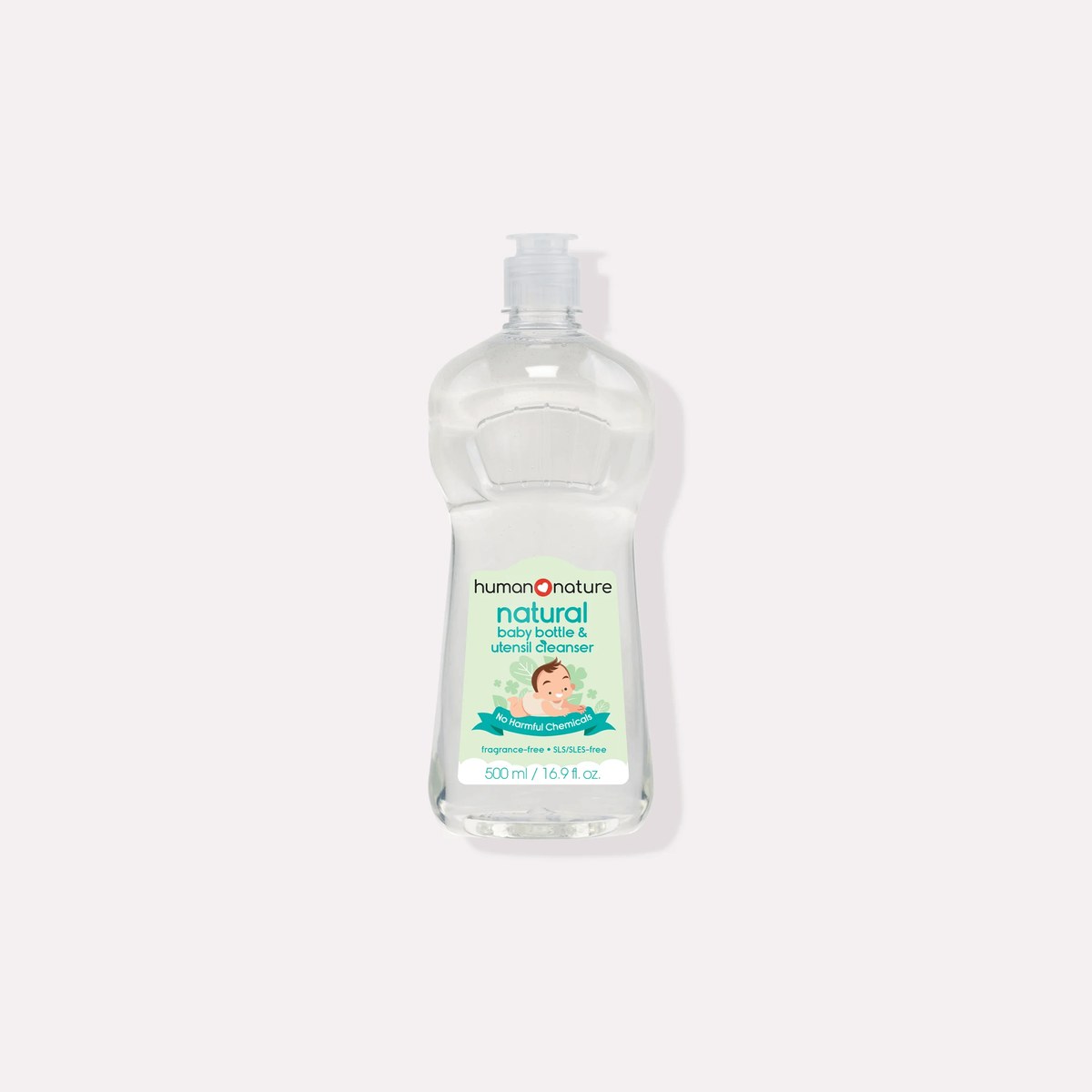 Human Nature Natural Baby Bottle & Utensil Cleanser 500 ml