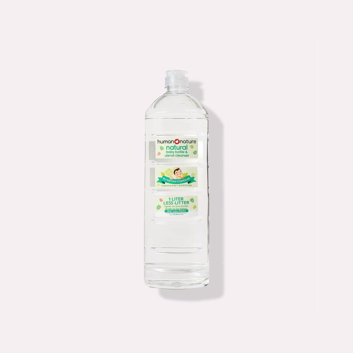 Human Nature Natural Baby Bottle & Utensil Cleanser 1 L