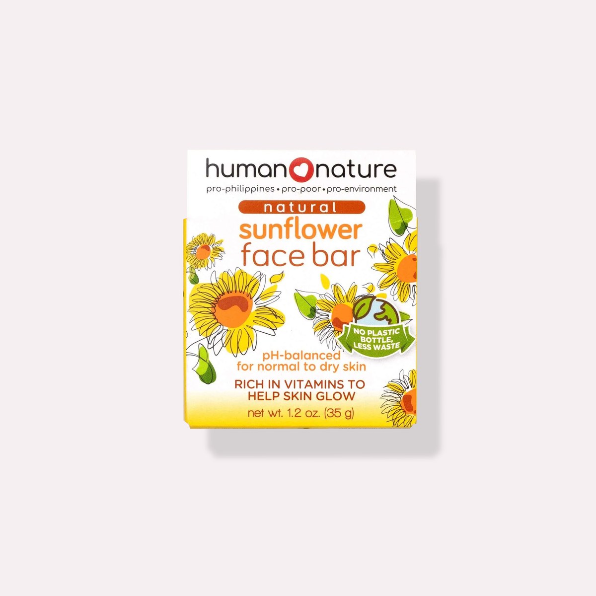 Human Nature Sunflower Face Bar 35 grams
