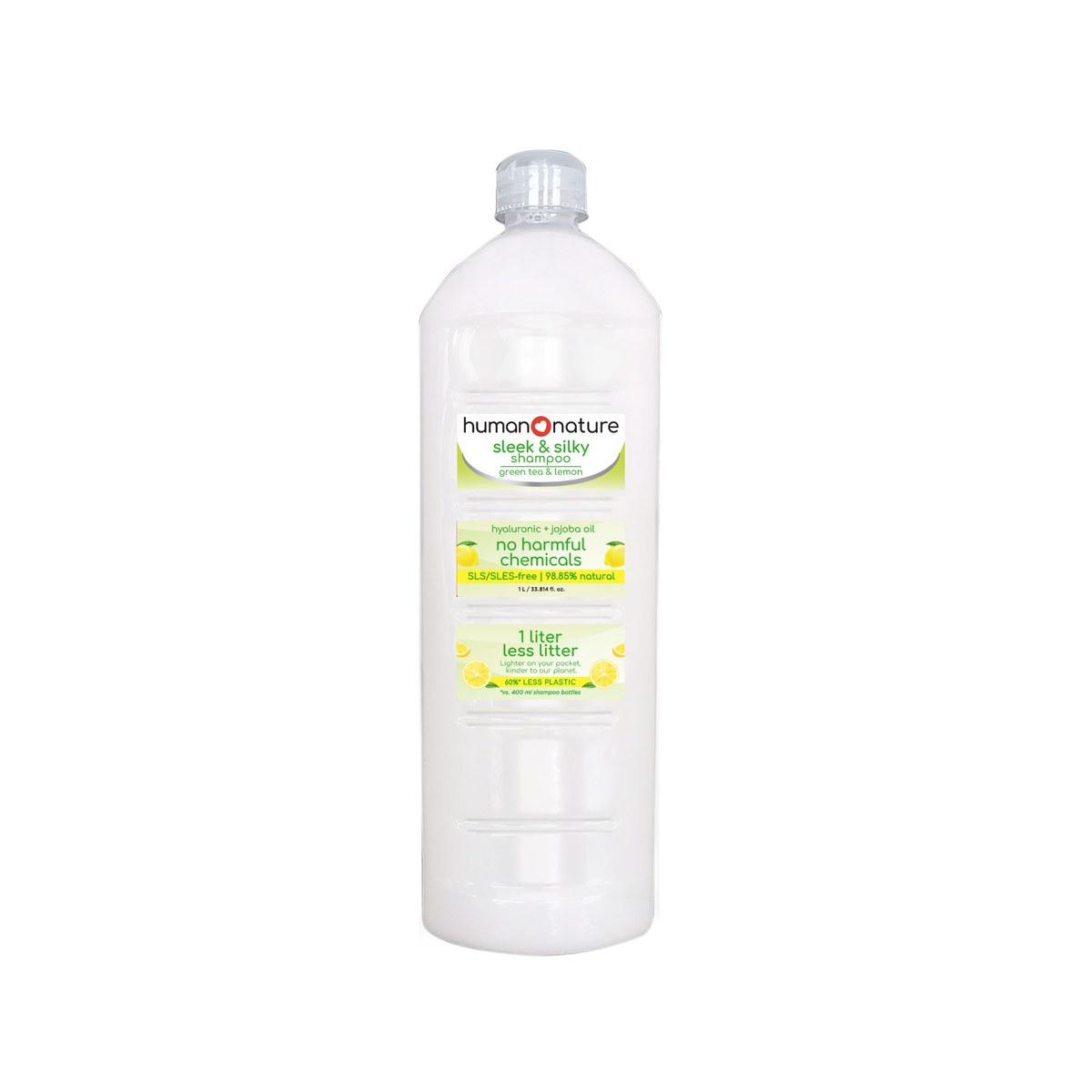 Human Nature Sleek & Silky Shampoo 1 L