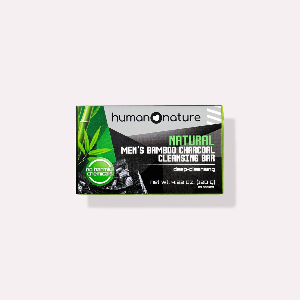 Human Nature Men's Natural Cleansing Bar 120 grams
