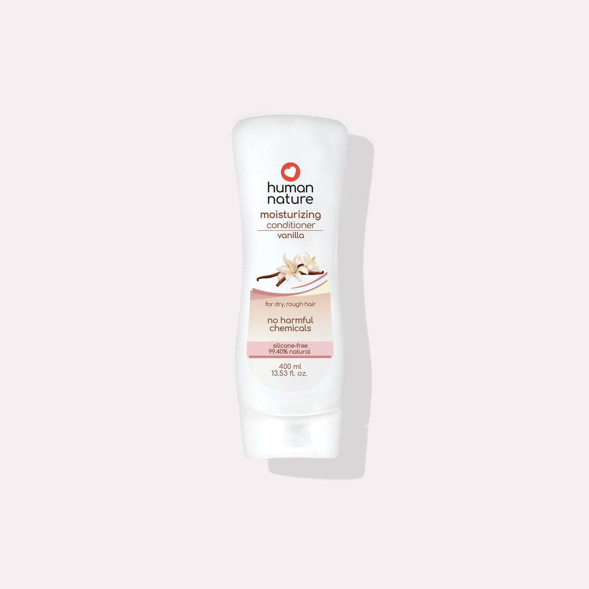 Human Nature Natural Moisturizing Conditioner 400 ml Lush Vanilla Scent