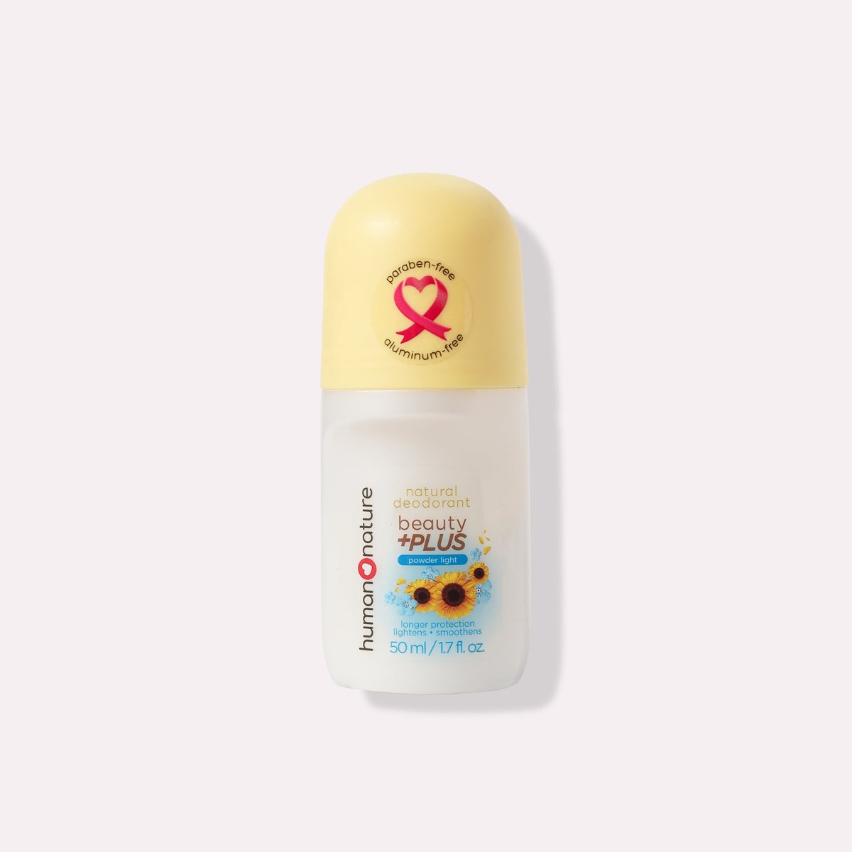 Human Nature Deo Beauty +Plus Roll On 50 ml Powder Light Scent