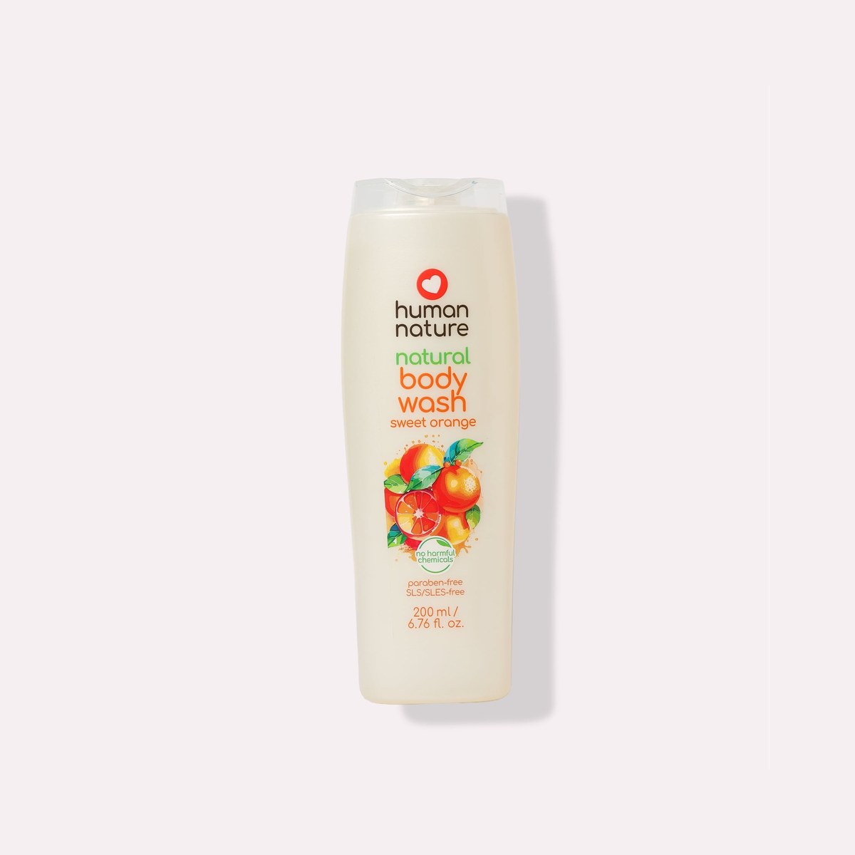 Human Nature Natural Body Wash 200 ml Sweet Orange Scent