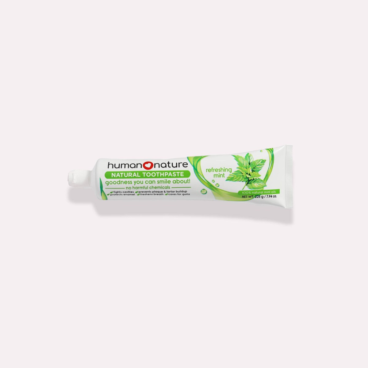 Human Nature Natural Toothpaste 225 grams