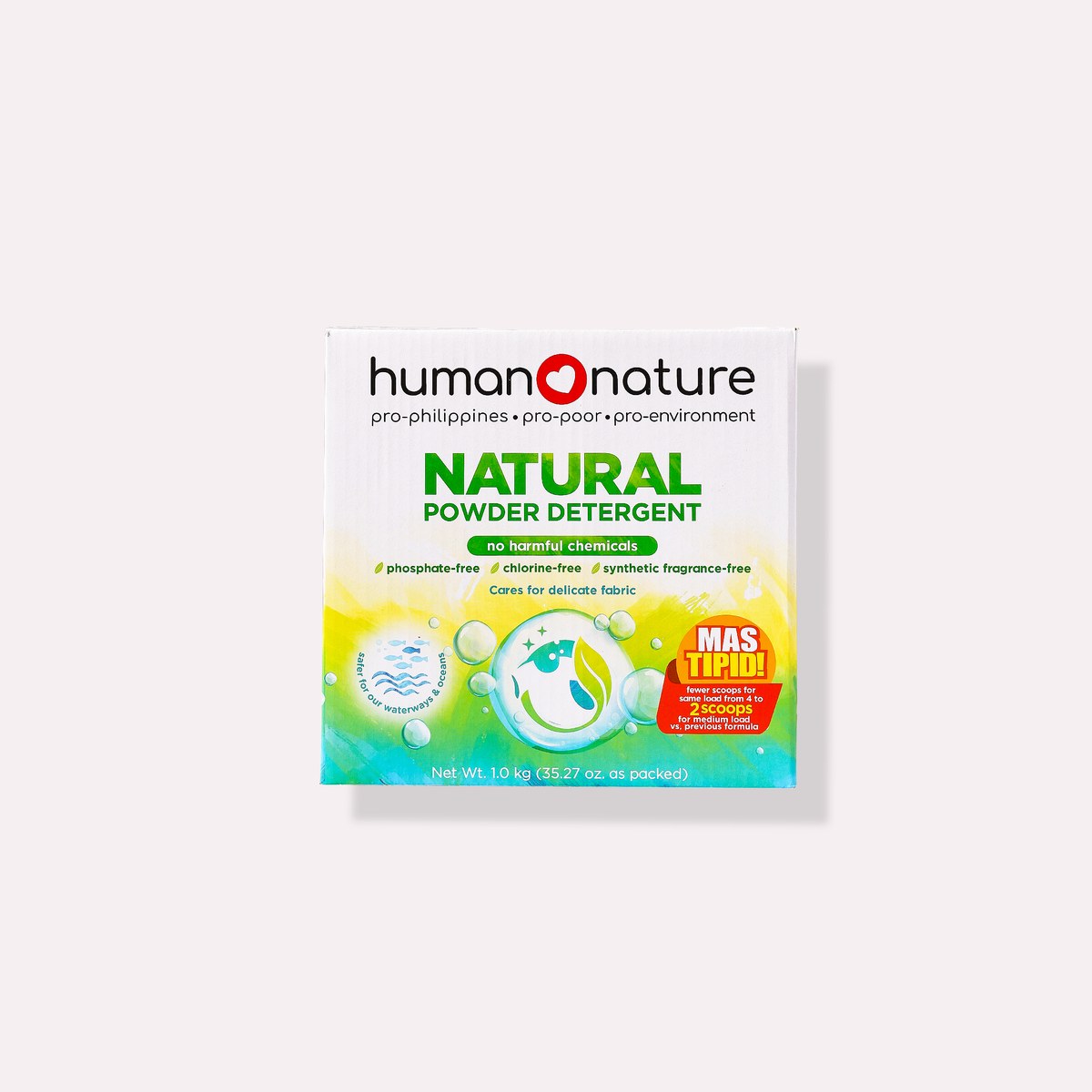 Human Nature Natural Powder Detergent 1000 grams