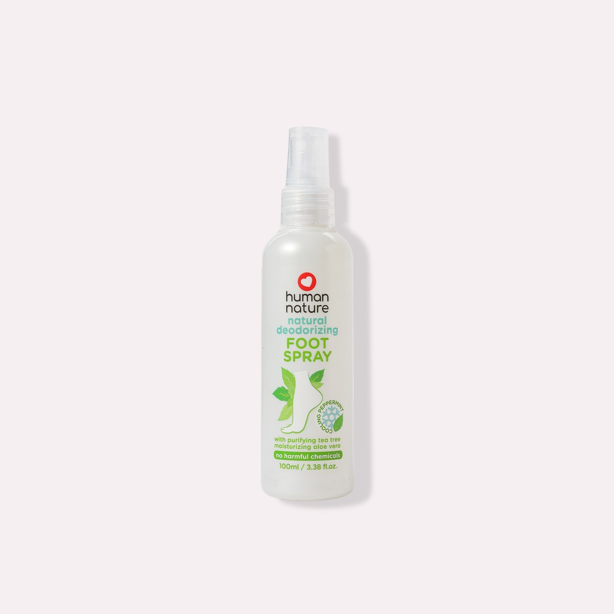Human Nature Deodorizing Foot Spray 100 ml
